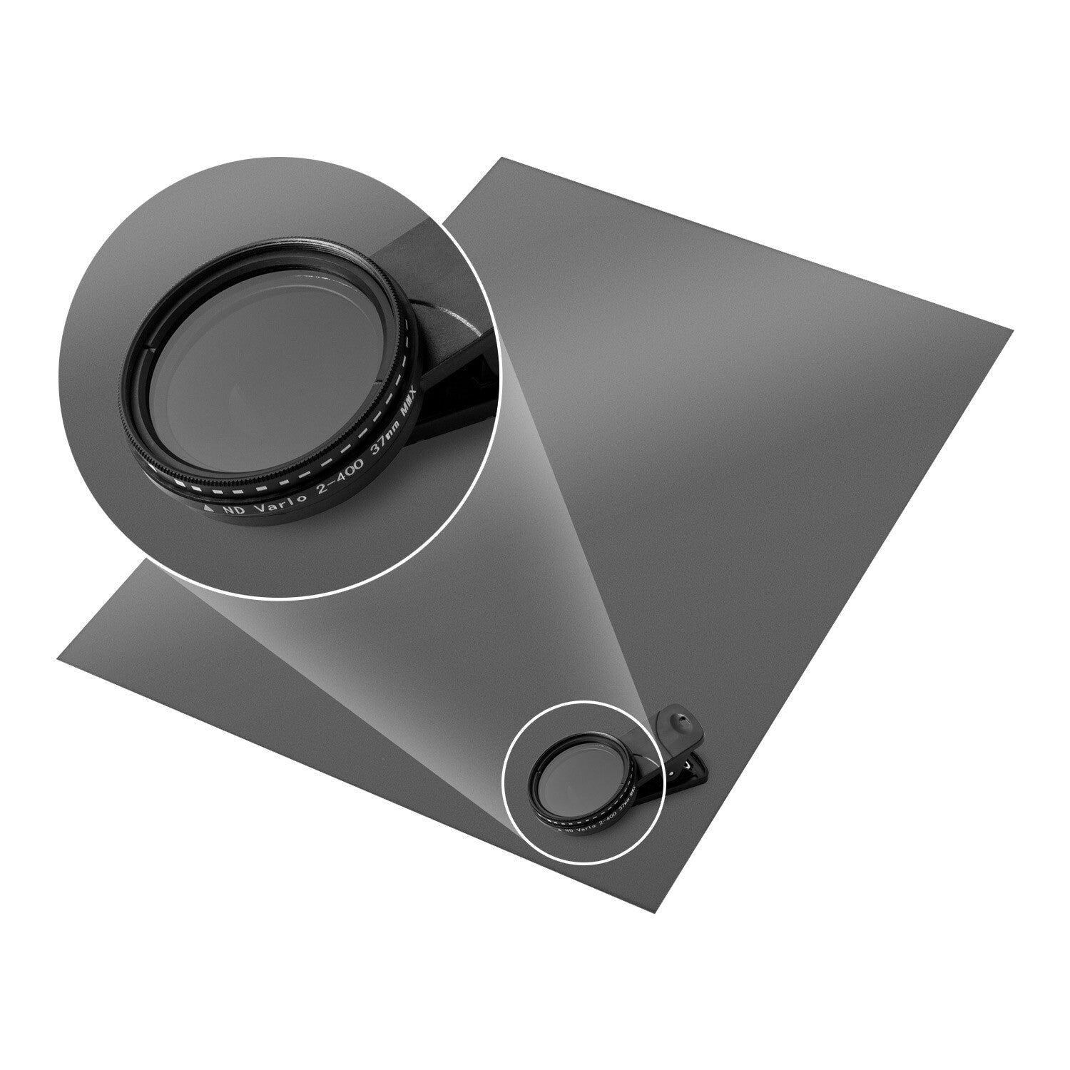 smartphone-nd-clip-on-focus-lens-and-polarised-film-package-cpl-filter image 2