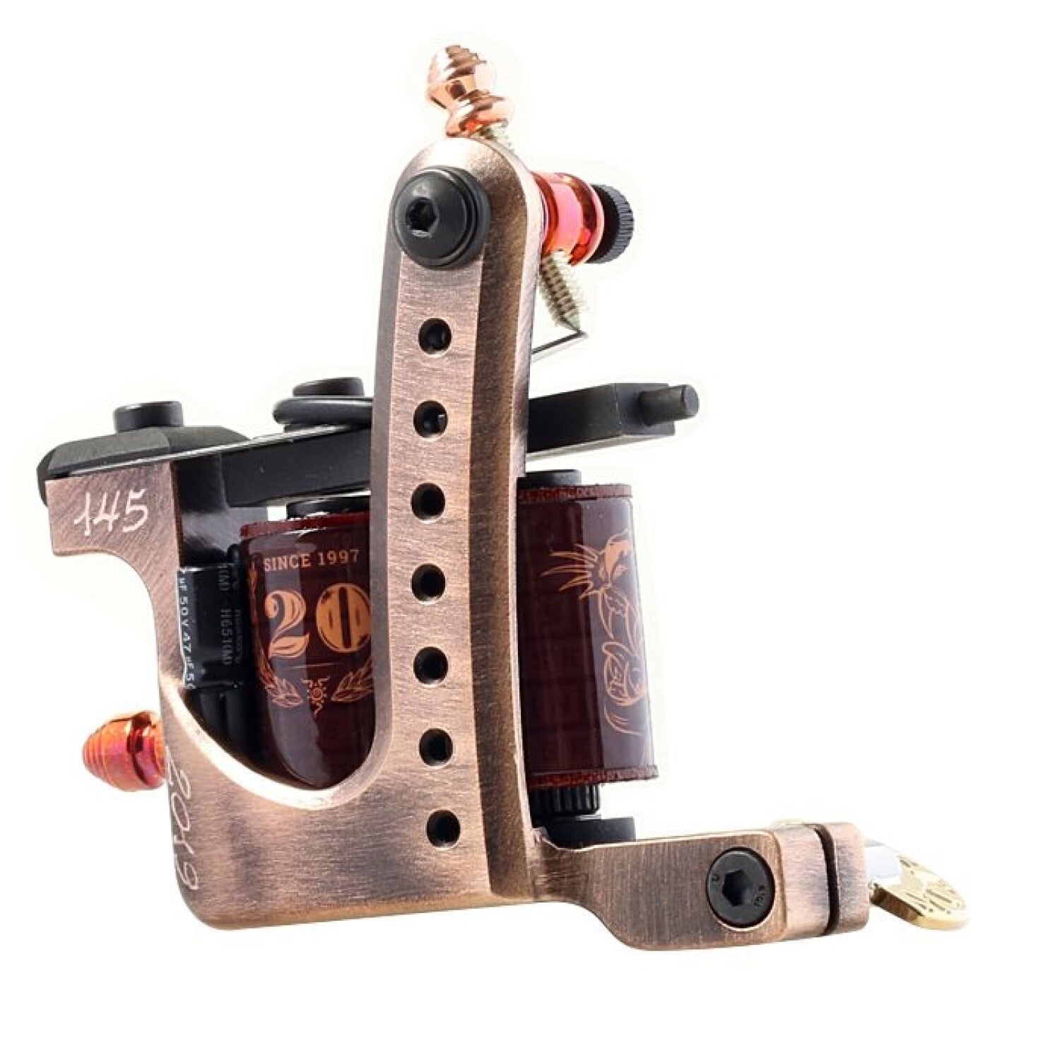 sunskin-small-v-coil-machine-evo-bronze-liner image 1