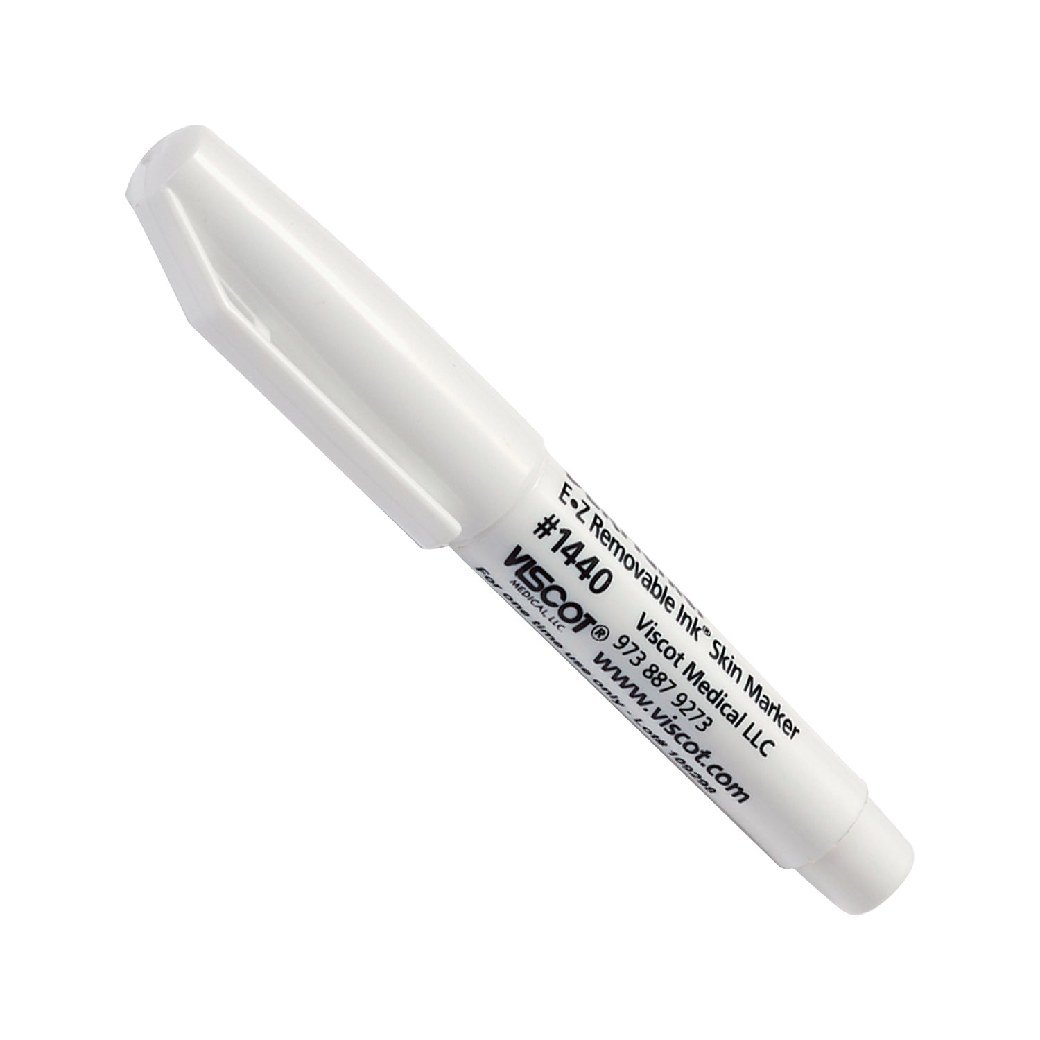 viscot-ez-removable-ink-mini-skin-marker-white image 3