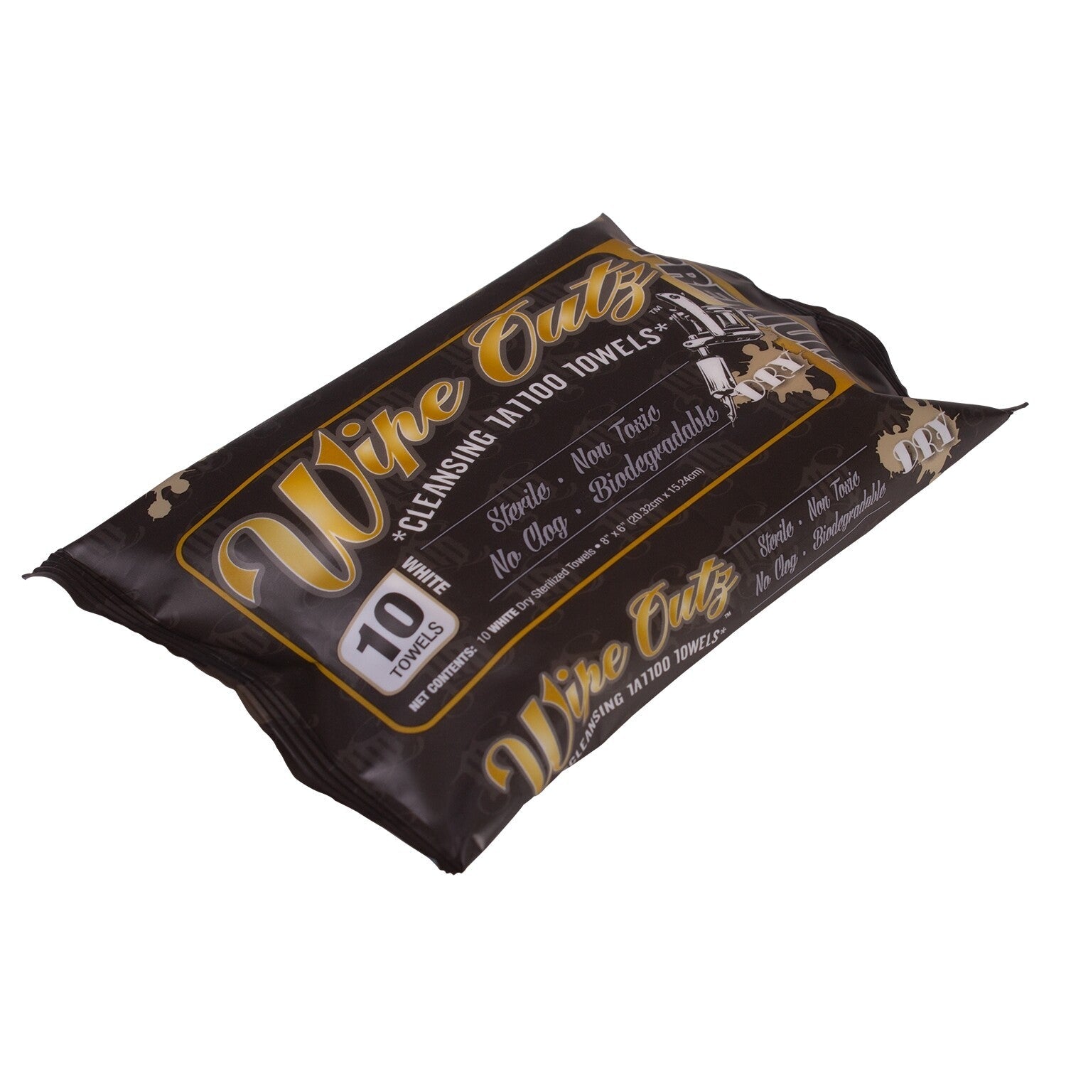 wipe-outz-dry-cleansing-tattoo-towels-pack-of-10-towels image 2