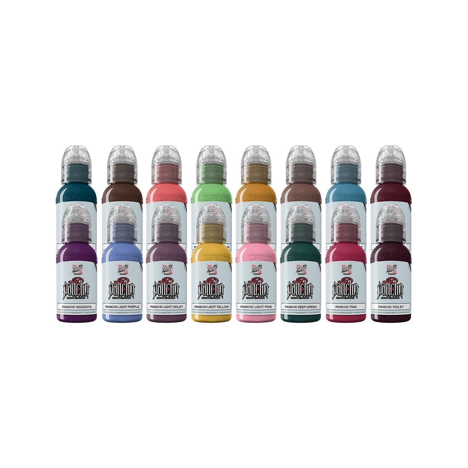 world-famous-limitless-tattoo-ink-a-d-pancho-pro-colour-set-16x-eu-reach-version image 1